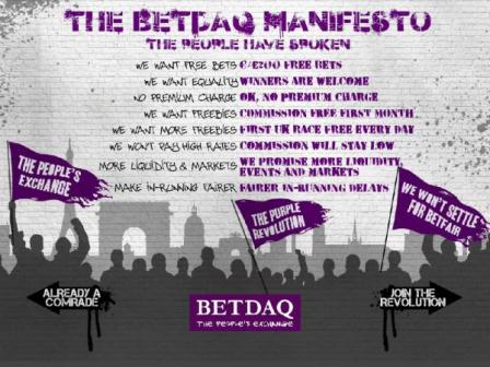 Официальный сайт Betdaq